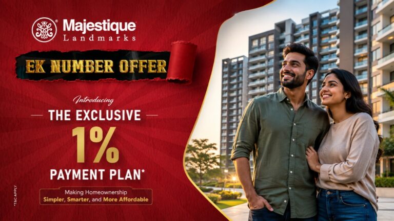 1% EMI Offer by Majestique Landmarks